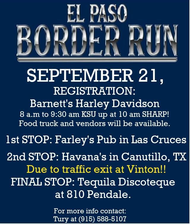 El Paso 2024 Border Run