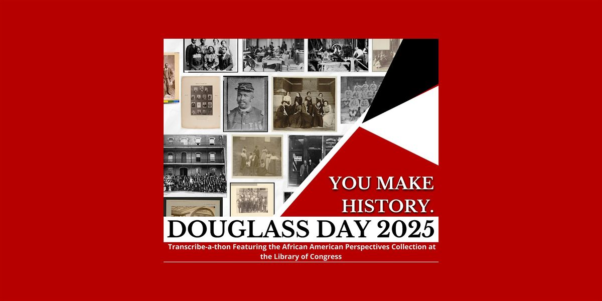 Douglass Day Transcribe-a-thon