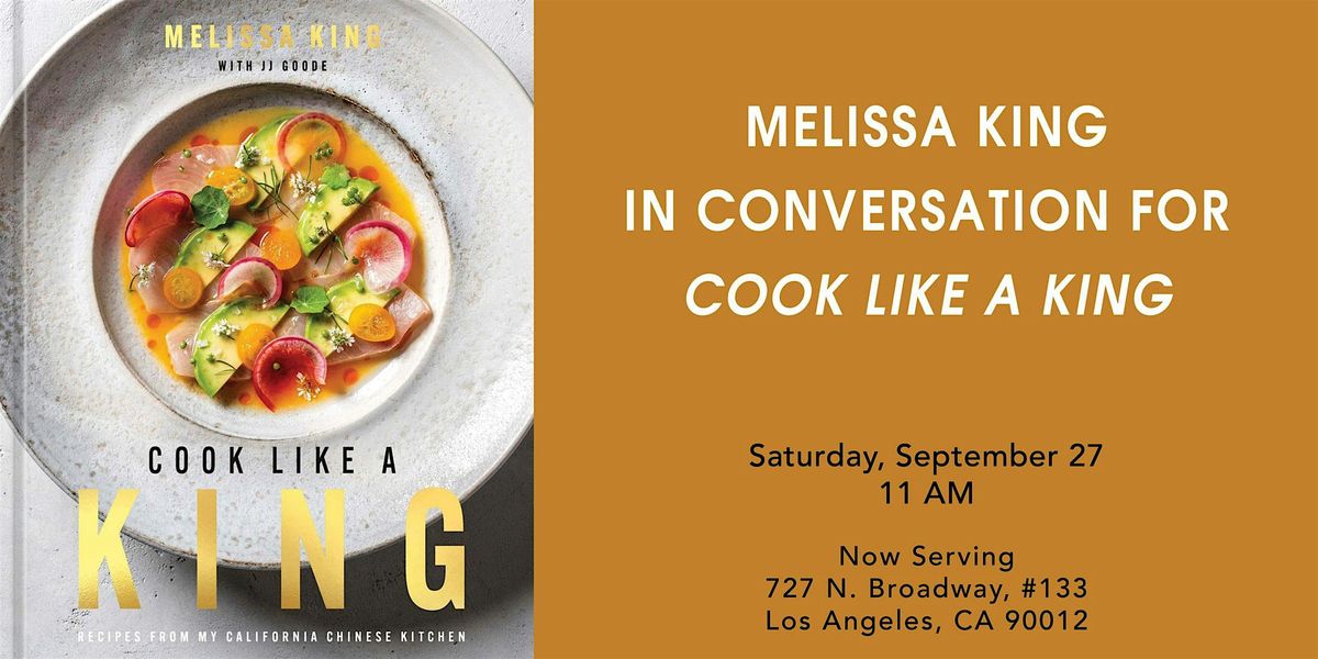 Melissa King in Conversation for Cook Like a King