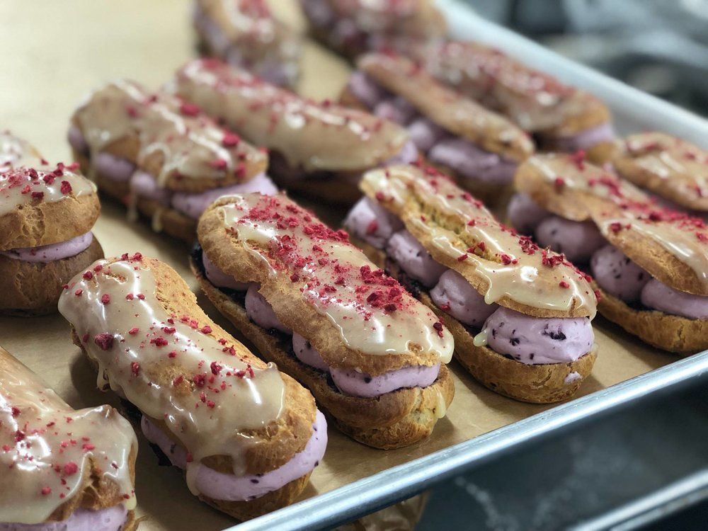 Raspberry Passionfruit Eclairs with Mindy Crosato: 1\/5 1:00pm