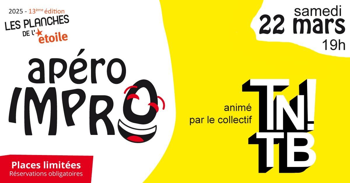 Ap\u00e9ro Impro anim\u00e9 par le collectif TNTB