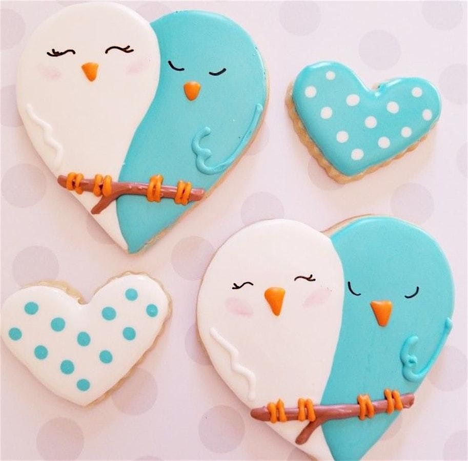 Love Bird Cookie Decorating!