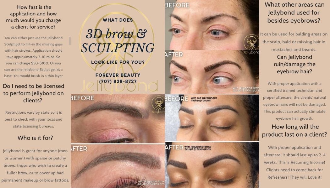 3D brow building & sculpting practitioner class