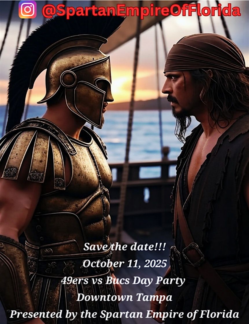 Spartan Empire of Florida 49ers vs Bucs Day Party