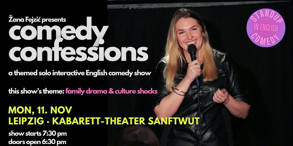 Comedy Confessions: An Interactive English Comedy Show (Leipzig)