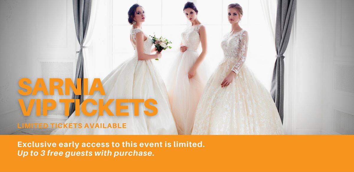 Sarnia Pop Up Wedding Dress Sale VIP Early Access