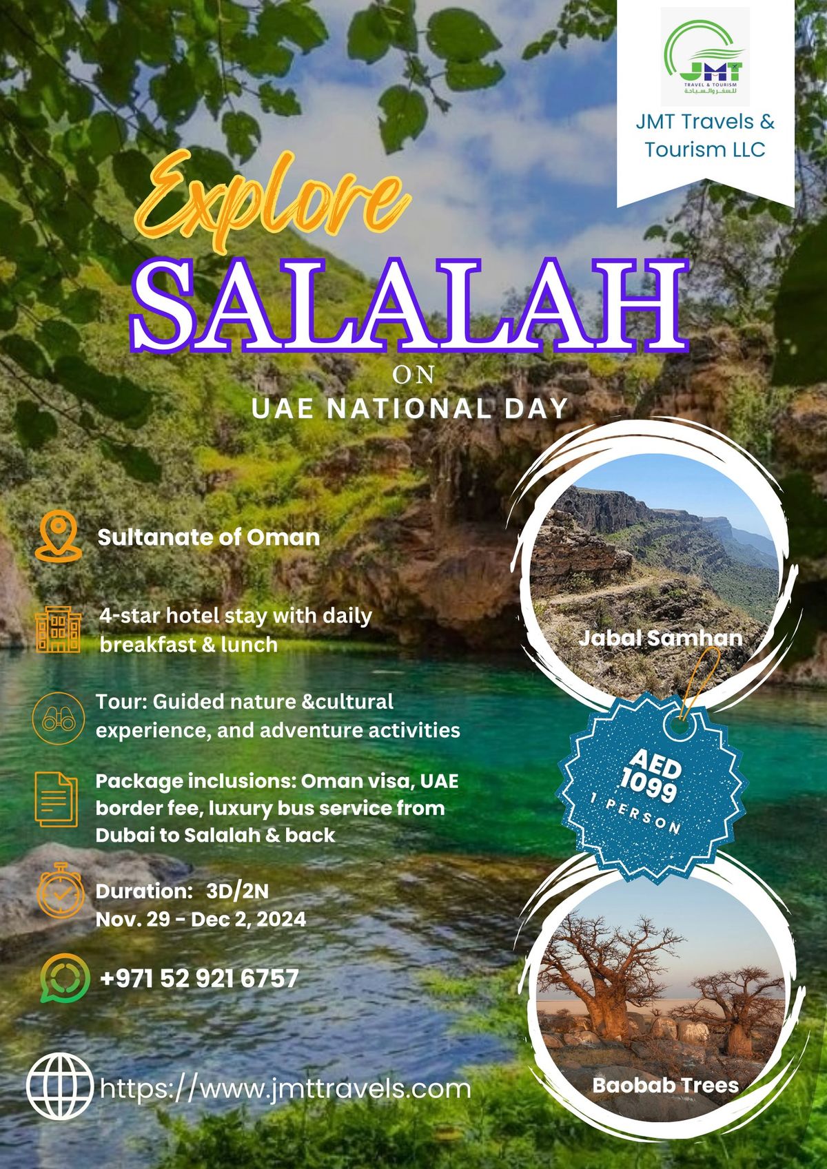 Journey to Salalah: A World of Adventure and Natural Beauty