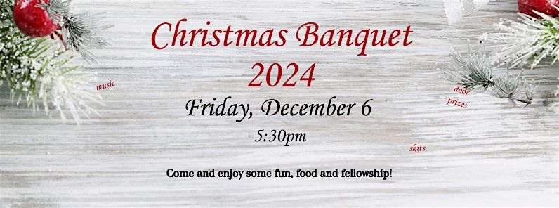 Meadowlands Baptist Church 2024 Christmas Banquet