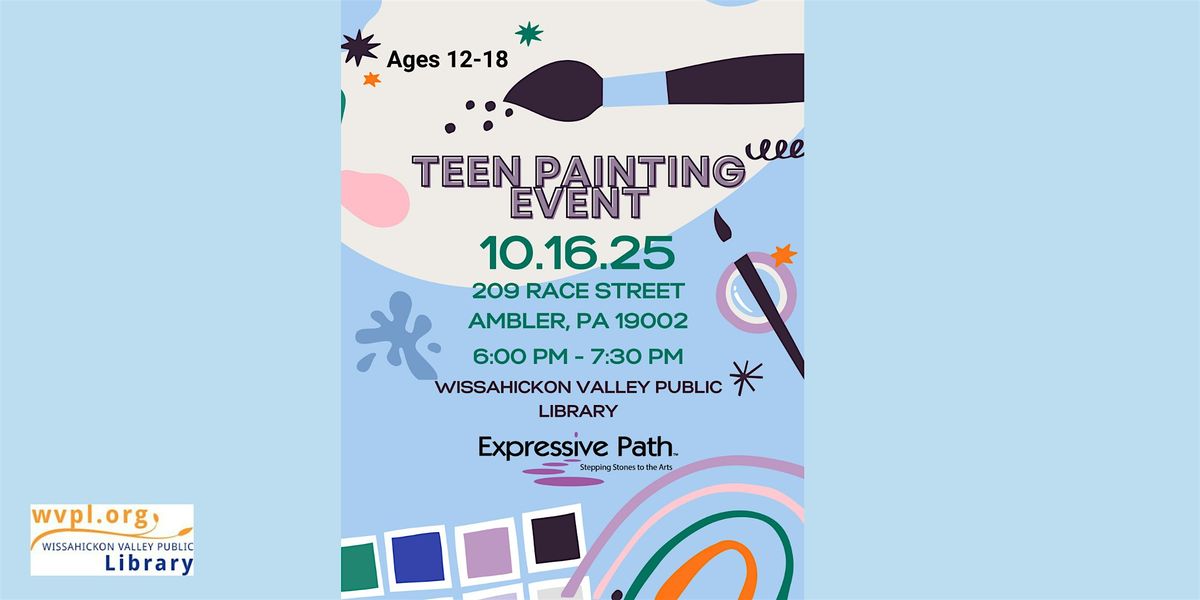 Teen Art Class with Expressive Path