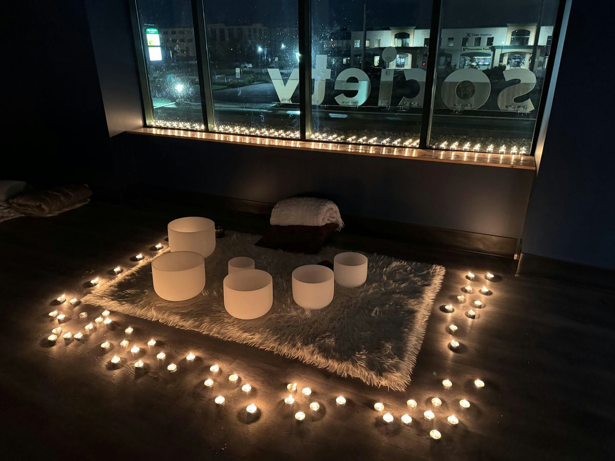 Candlelit Soundbath for Healing and Relaxation