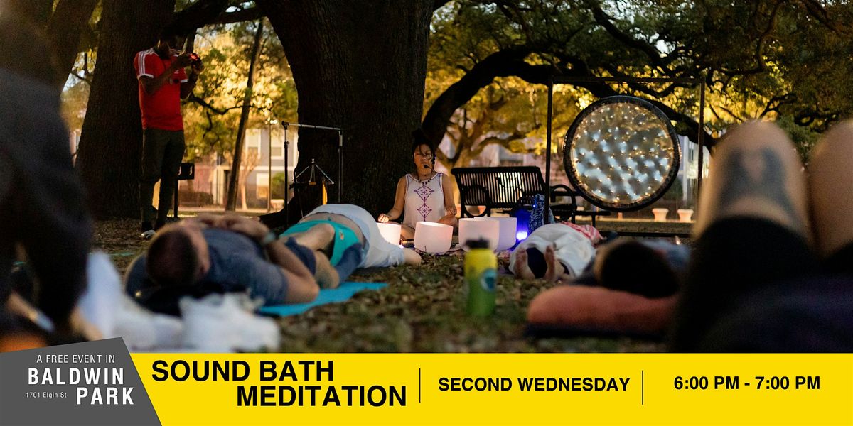 Sound Bath Meditation in Midtown