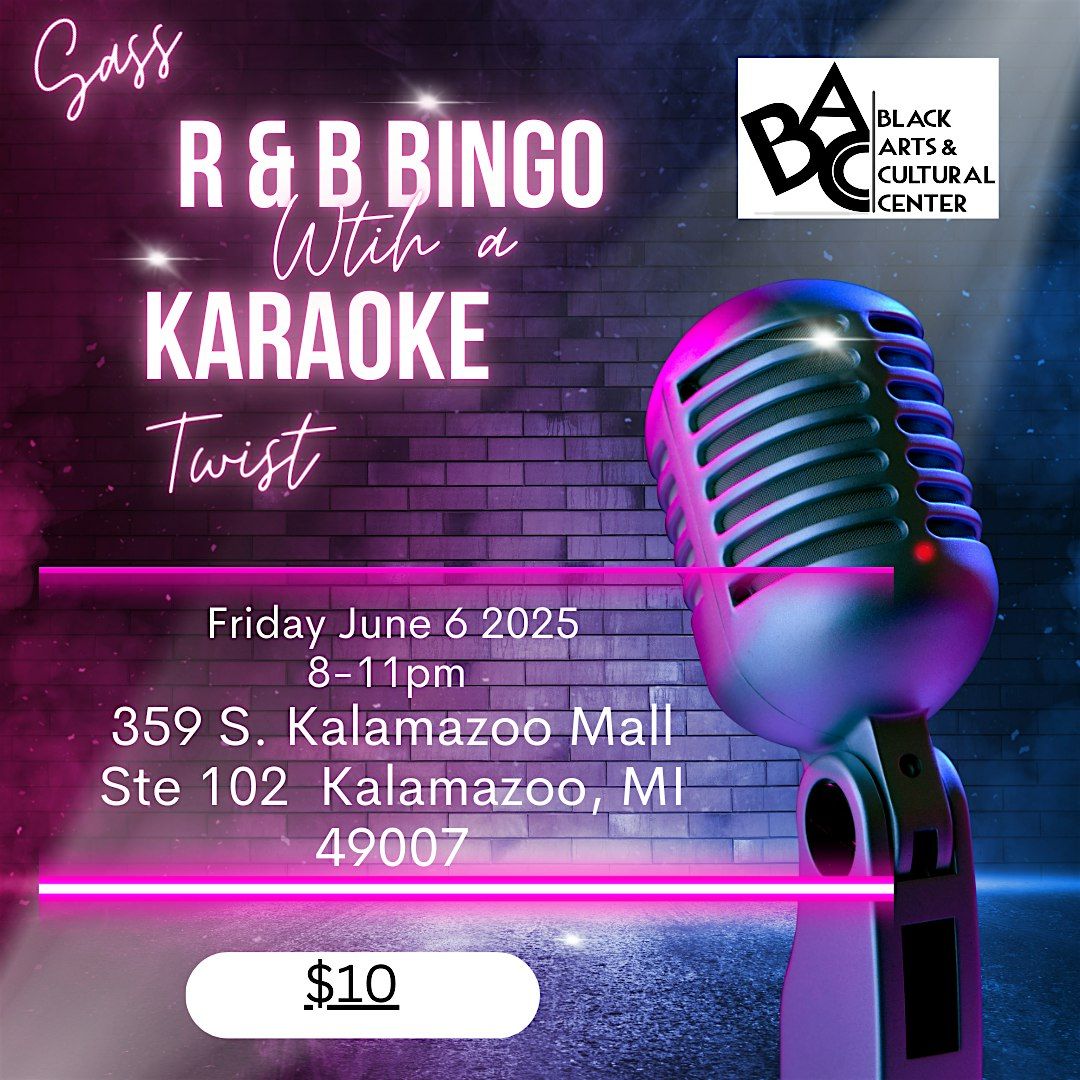 R& B Bingo with a Karaoke Twist