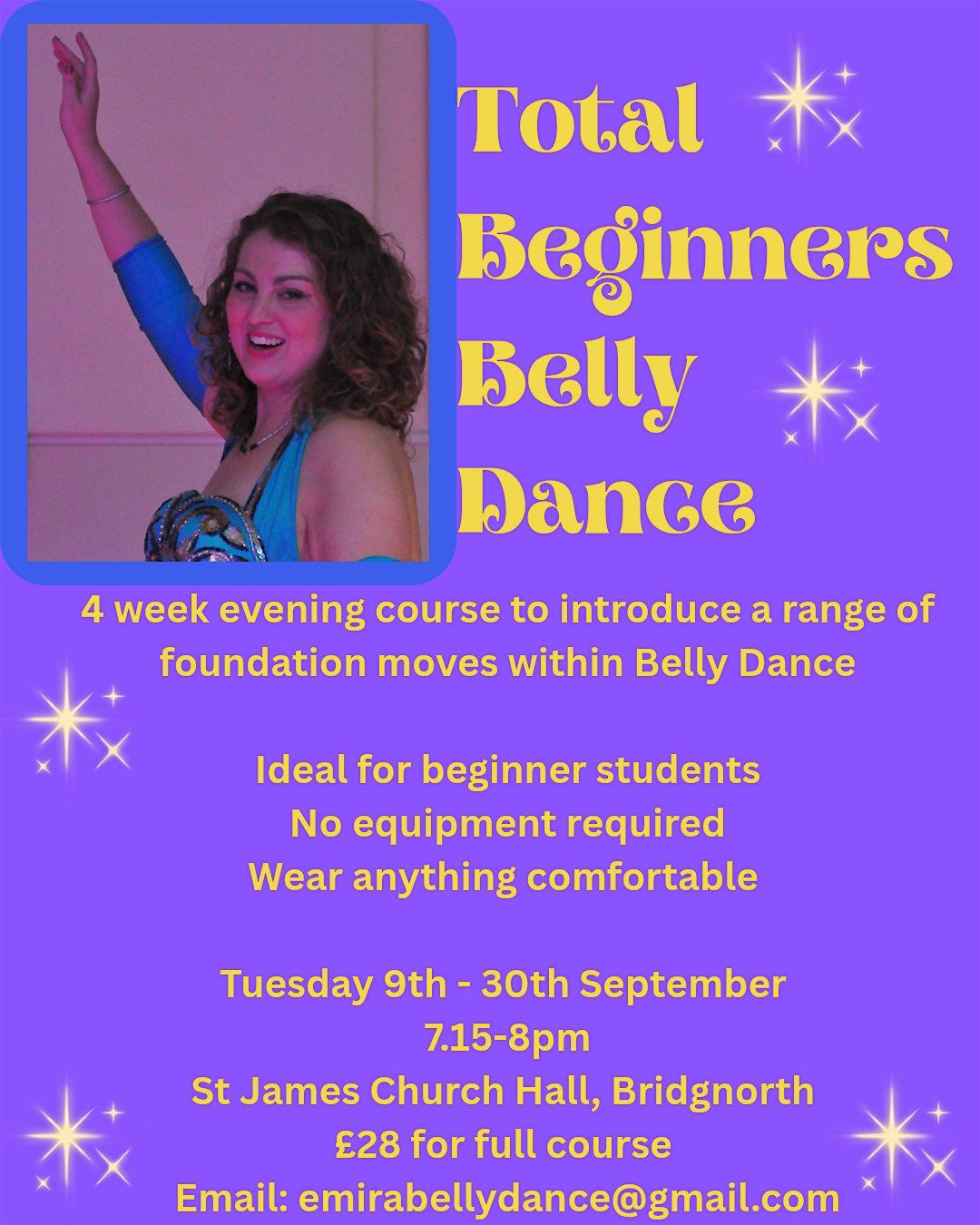 Total beginners Belly Dance - 4 week course