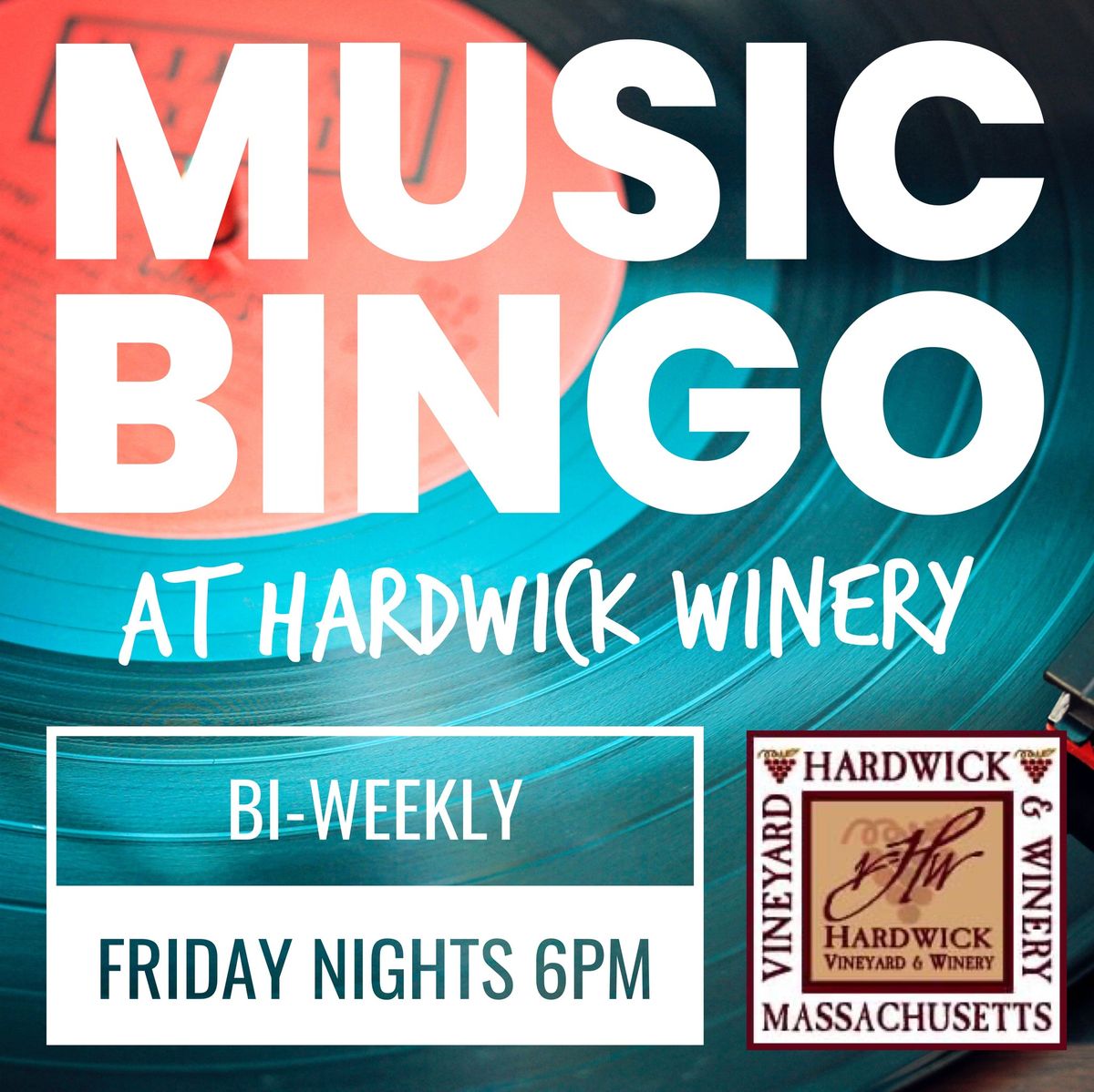 MUSIC BINGO at Hardwick Winery