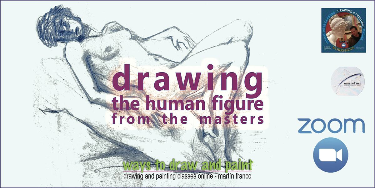 Drawing THE HUMAN FIGURE from the Masters  - (WTD72-0127) dibujofranco