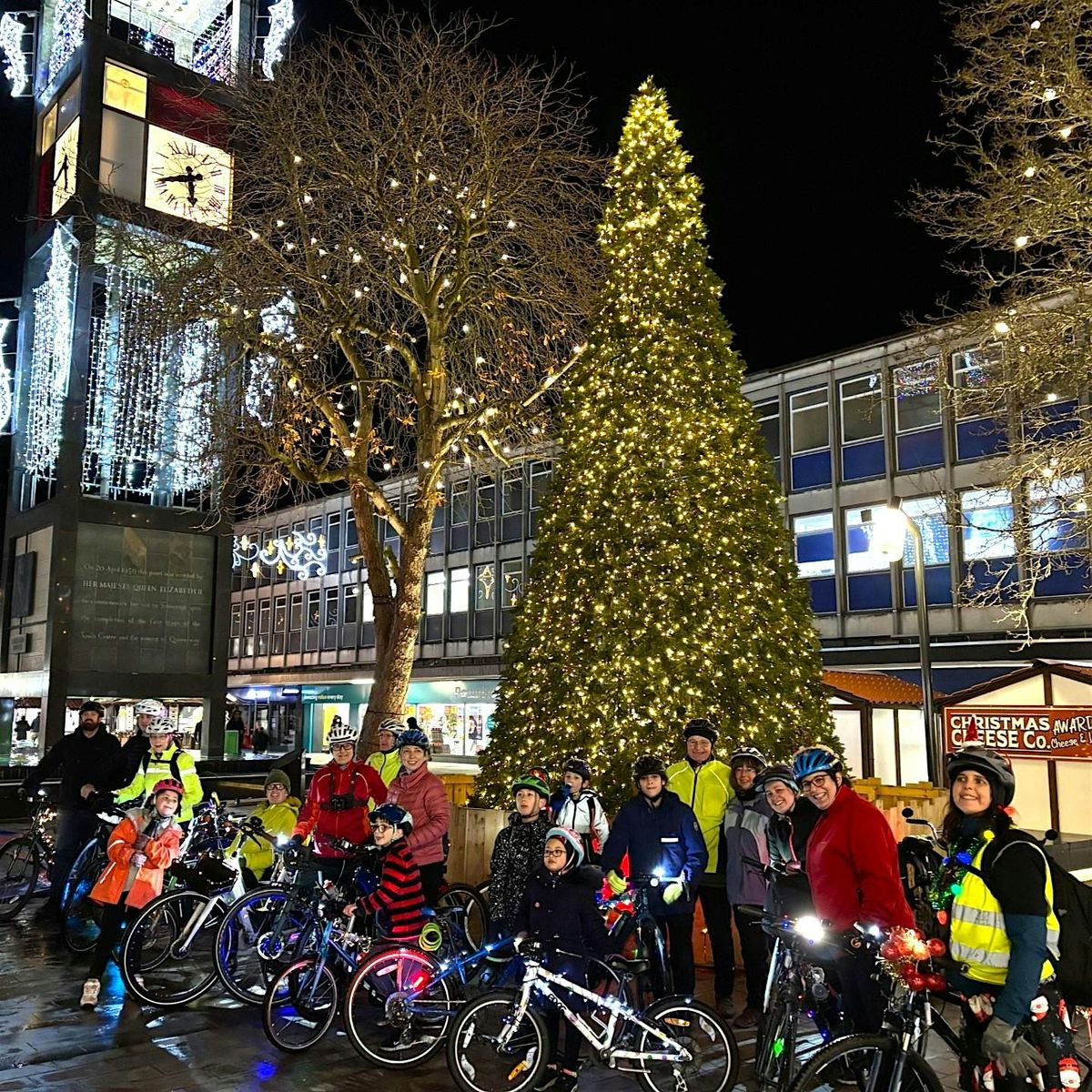 Cycling UK Stevenage Christmas Lights Ride