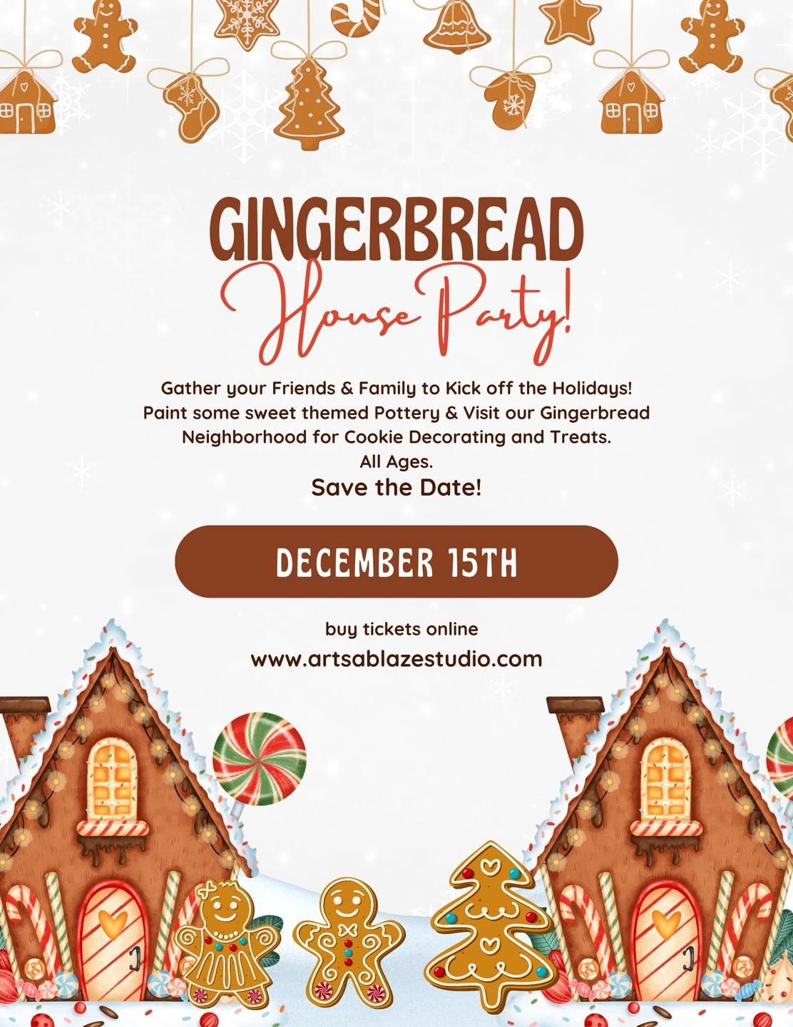 GINGERBREAD House Party!