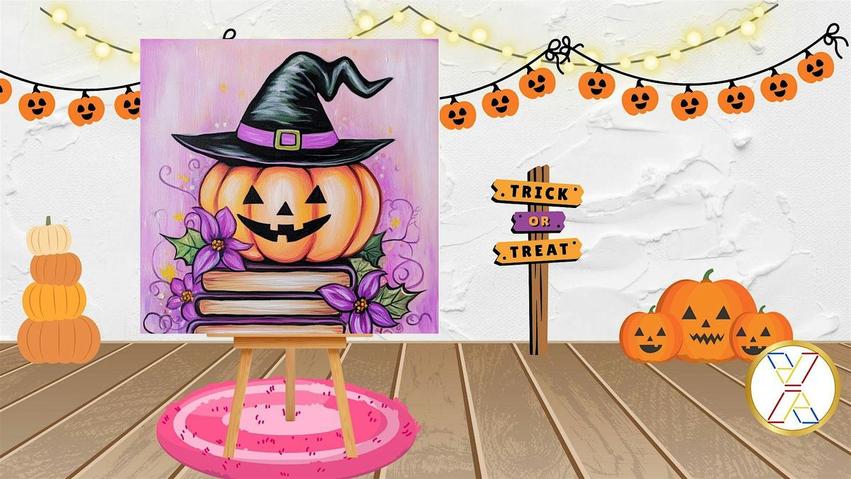 Paint Party : \u201cSweet Witchy Pumpkin\u201c