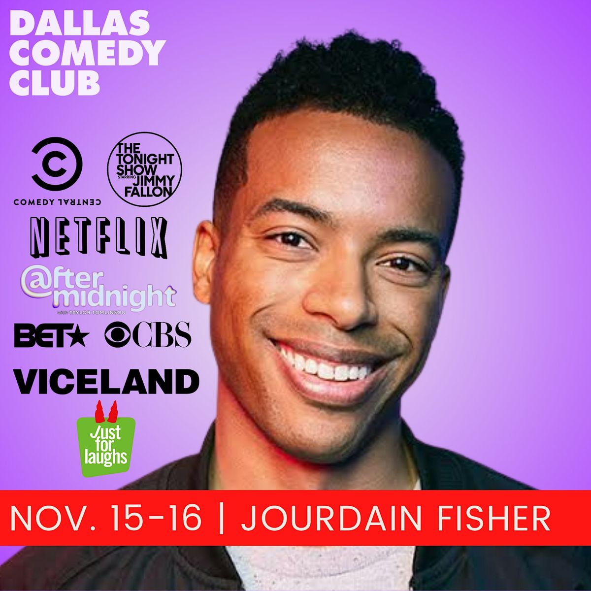 Dallas Comedy Club Presents: JOURDAIN FISHER