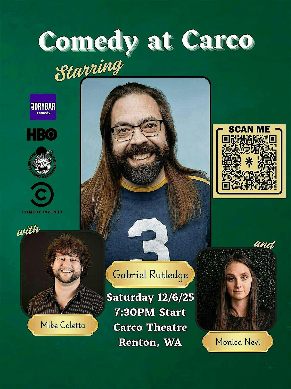 Comedy at Carco - Gabriel Rutledge LIVE!