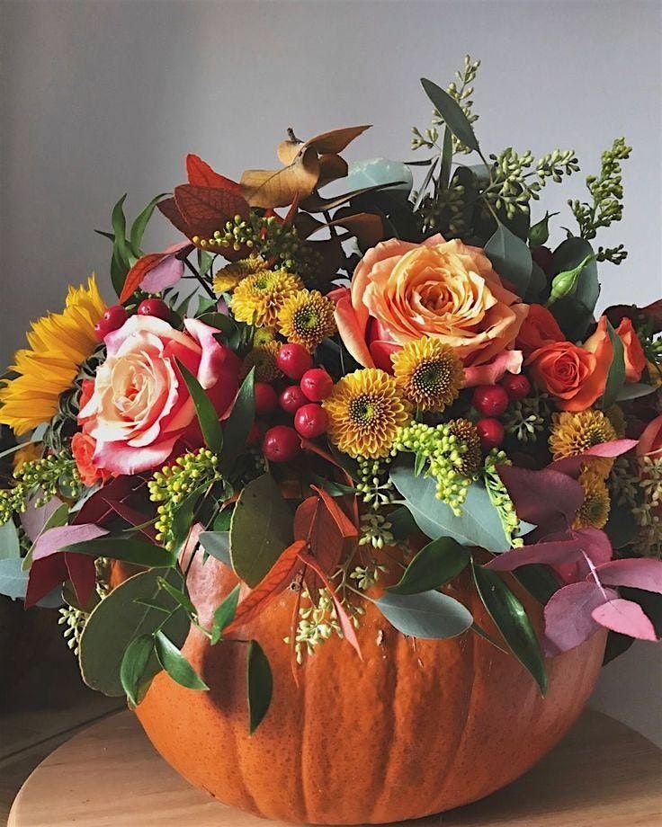 Autumn Blooms & Pumpkins \u2013 Floral Workshop at Duke Street Market