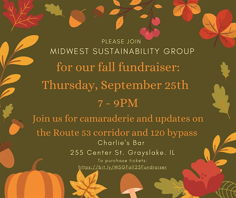 Midwest Sustainability Group Fall Fundraiser