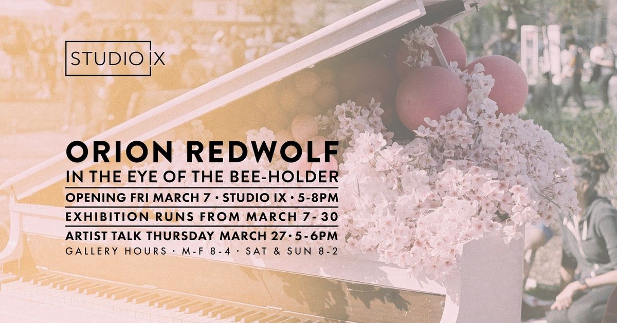 Artist Talk with Orion Redwolf