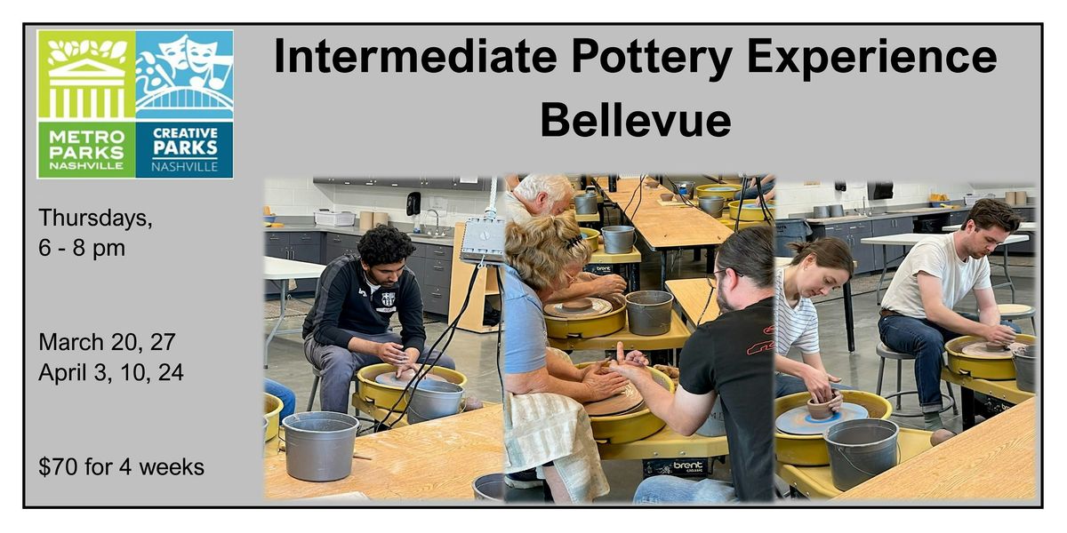 Intermediate Pottery Experience