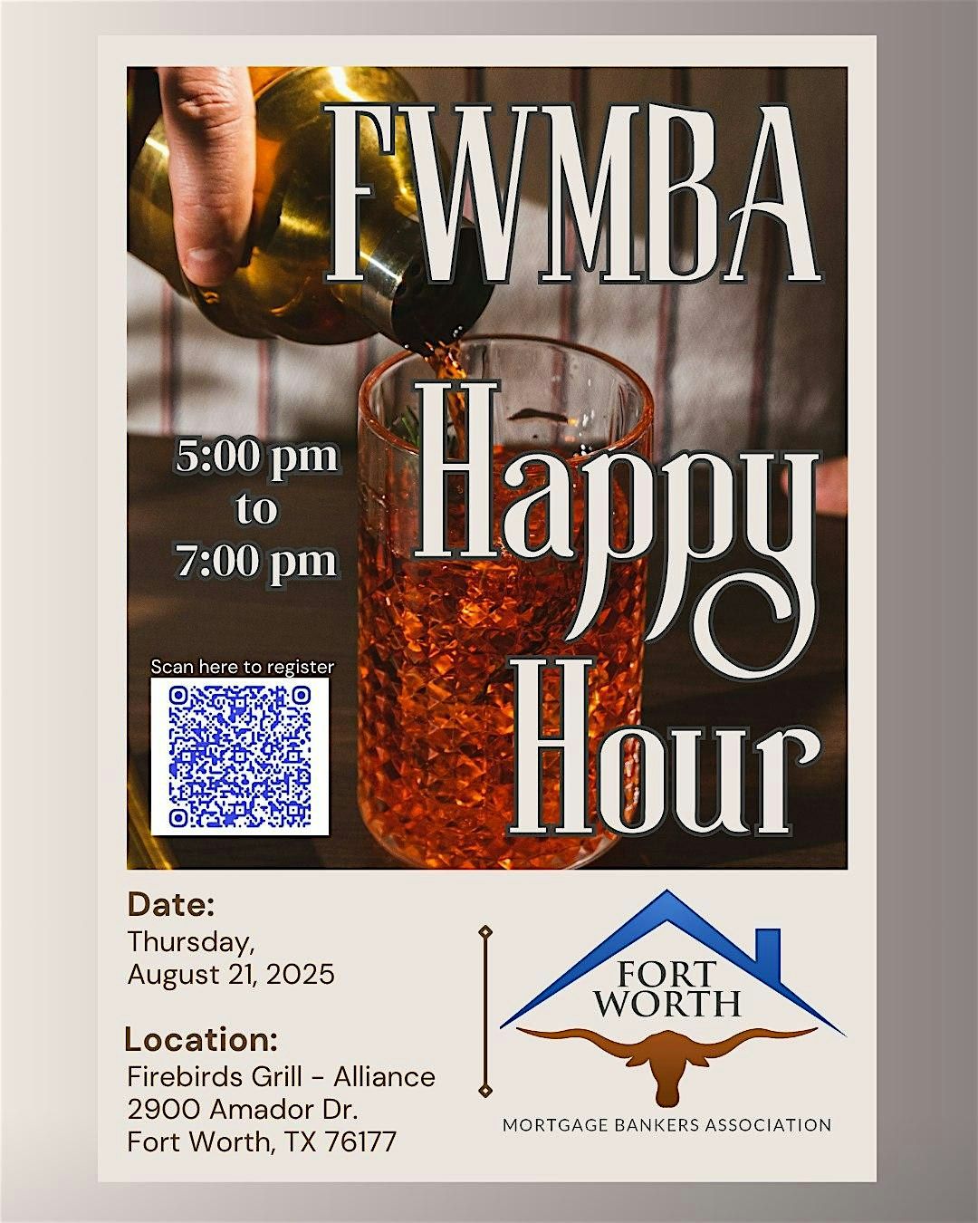 Fort Worth Mortgage Bankers Association - August Happy Hour