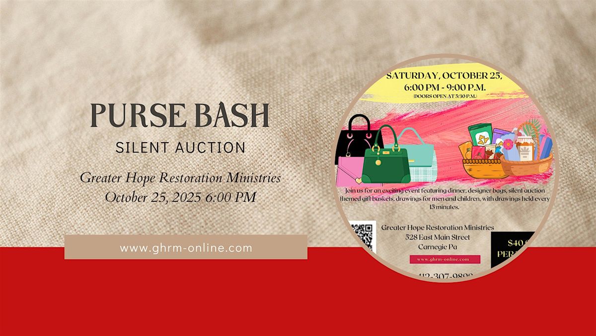 Purse Bash And Silent Auction