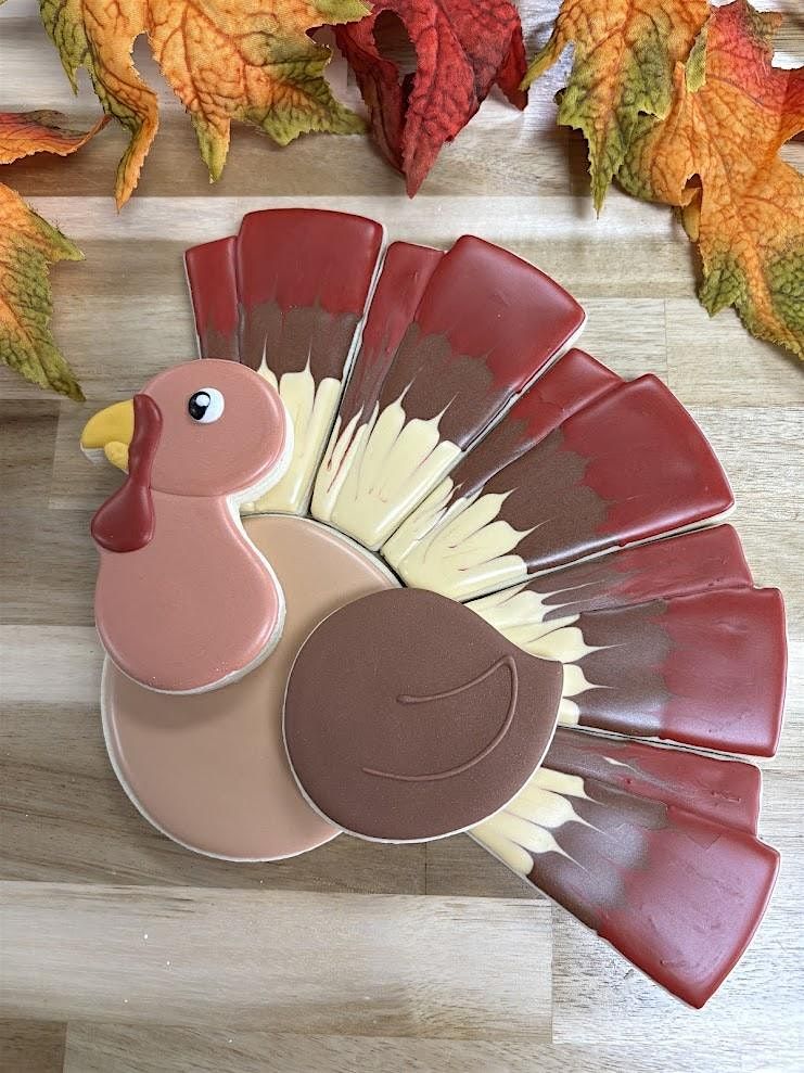 Fall Cookie Decorating Class - Turkey Platter