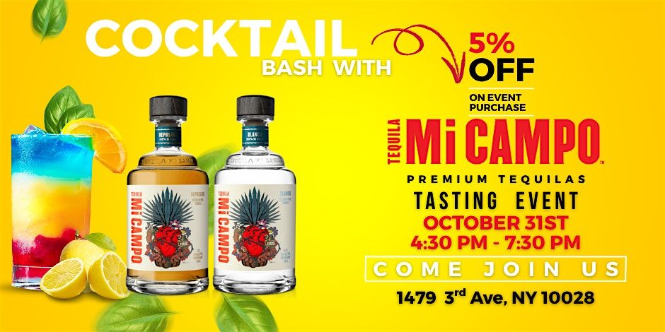 Sip, Savor & Celebrate \u2013 Halloween Tequila Tasting Bash!
