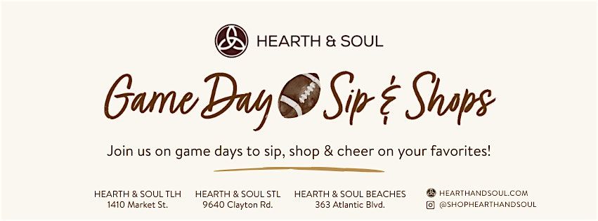 Game Day Sip & Shop