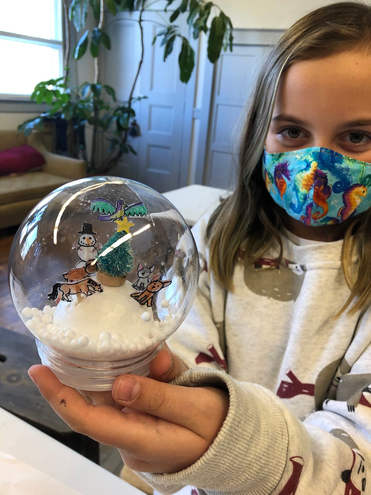 Art Together Morning: Make a Snowglobe!