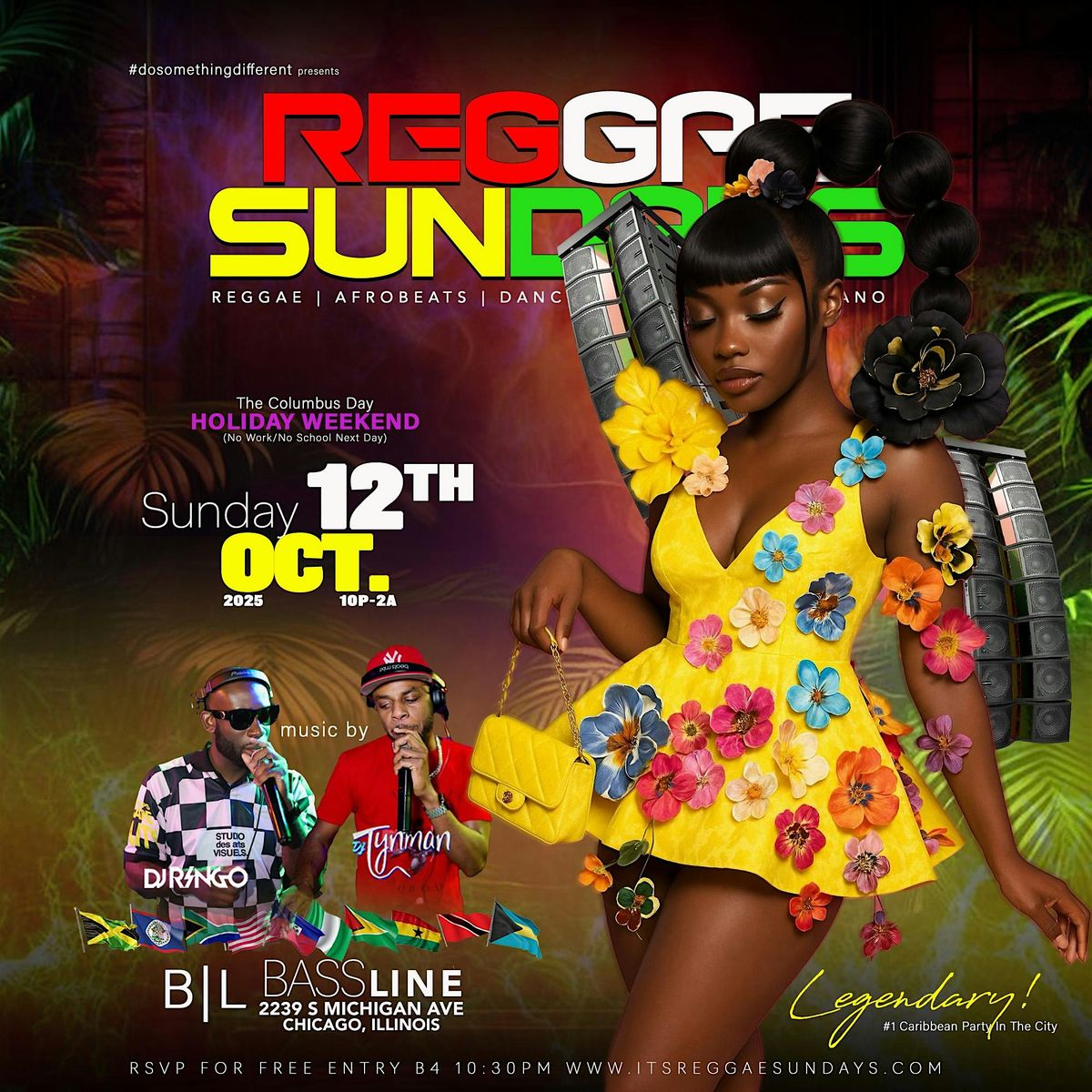 REGGAE SUNDAY: The #1 Caribbean Party In The City