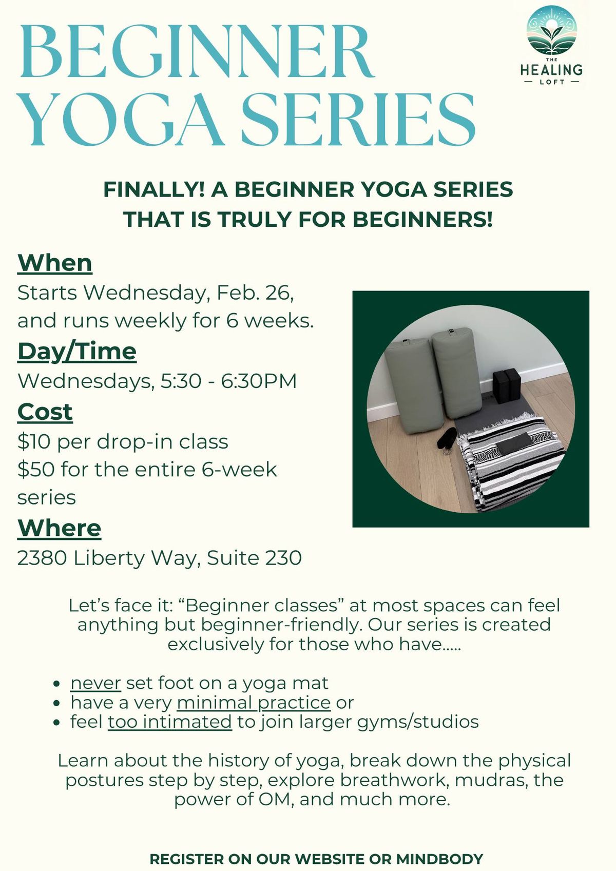 6 Week Beginner Yoga Series