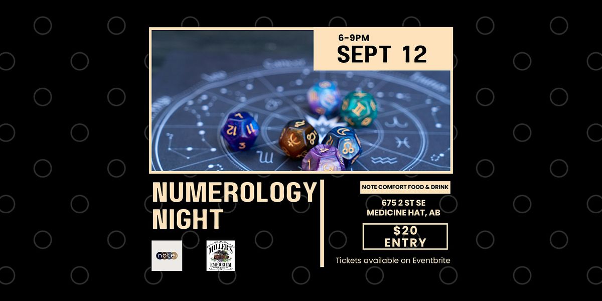Numerology Night at Note