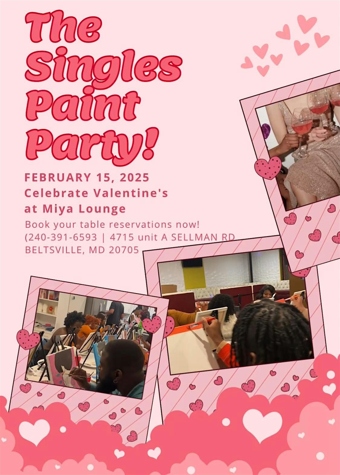 Valentines Day Singles Paint Party