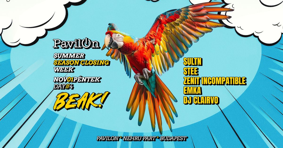 VI. Pavilon Season Closing Day 4 - Beak!