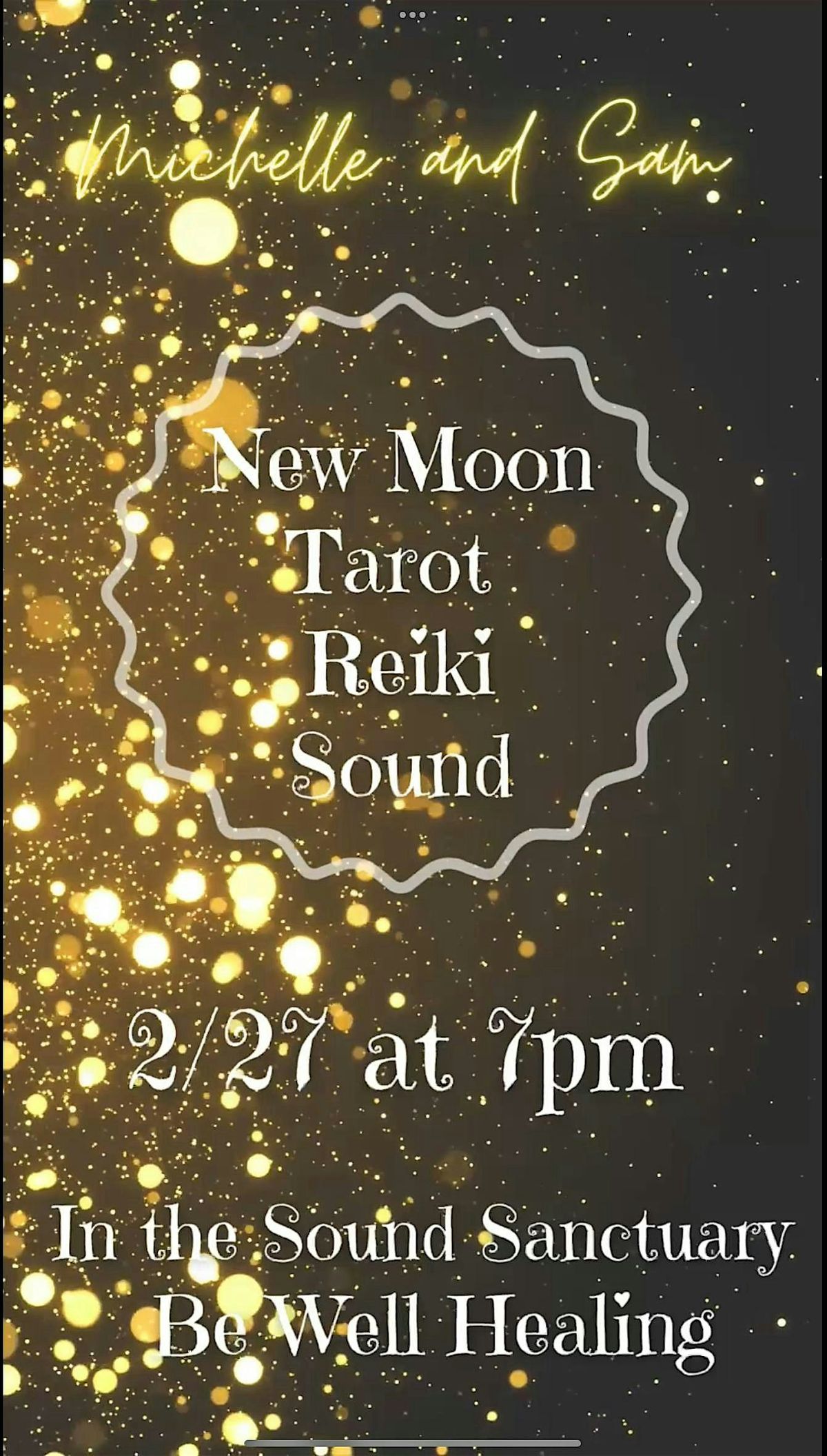 New Moon Tarot Reiki Sound