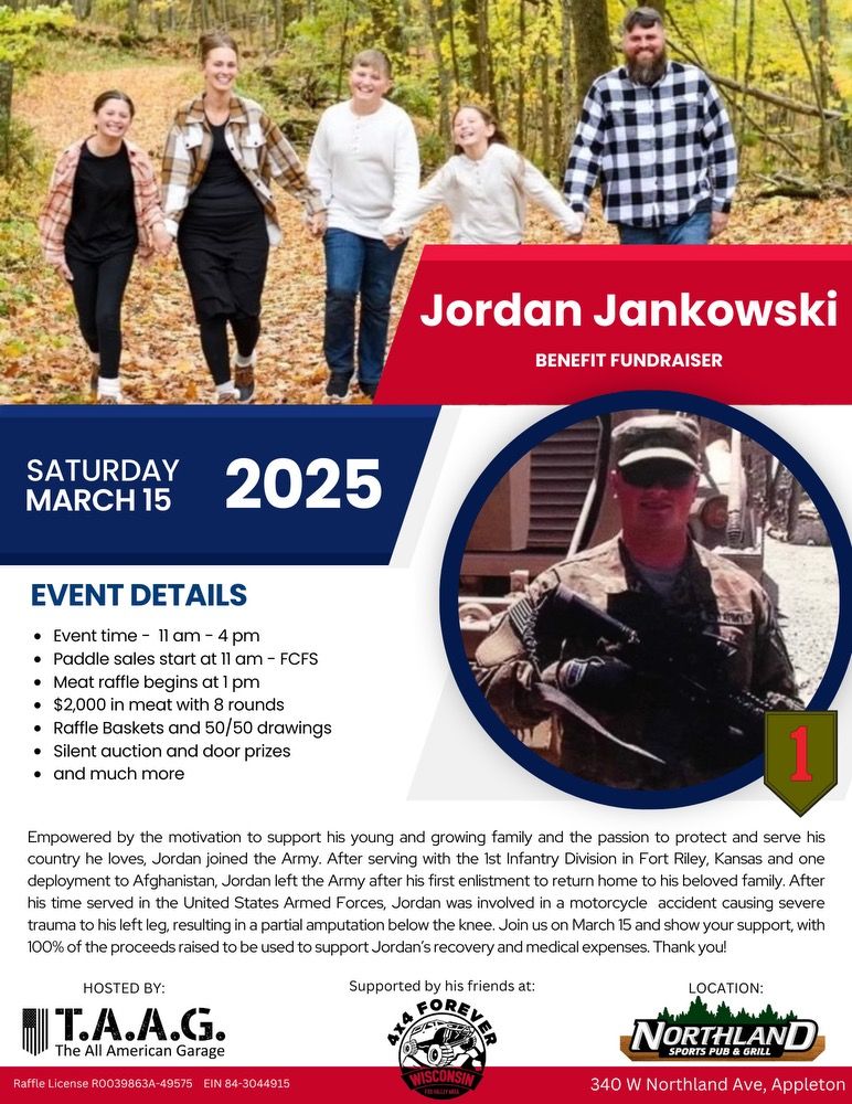 Jordan Jankowski Benefit Fundraiser