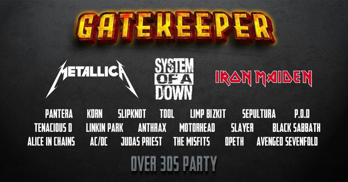 GATEKEEPER - Metal Night: Over 30s (Dublin)