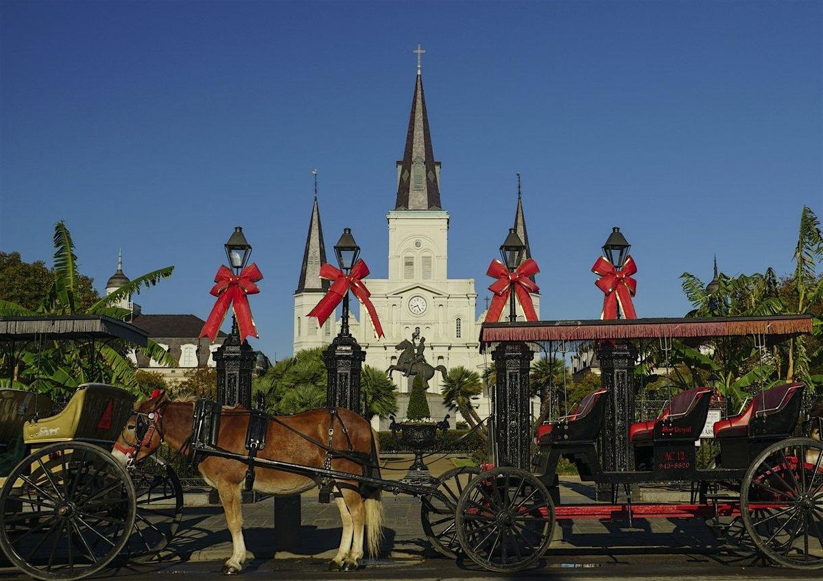 New Orleans French Quarter: Seasonal Christmas Tour 2024