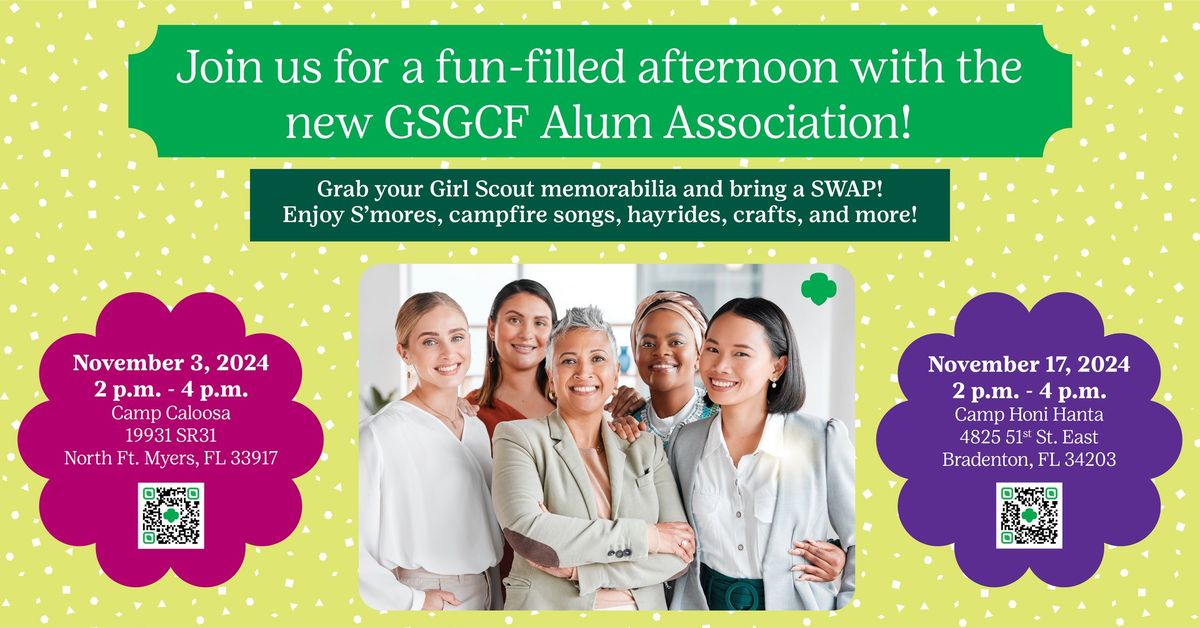 Girl Scouts of Gulfcoast Florida's Alum Association Kickoff Celebration