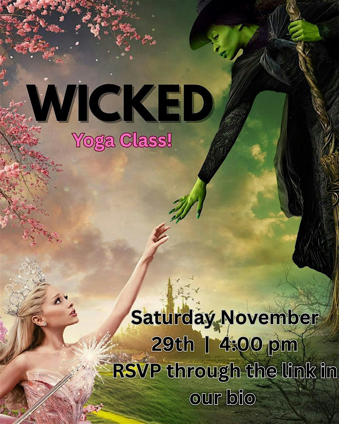 Wicked Themed Yoga Class