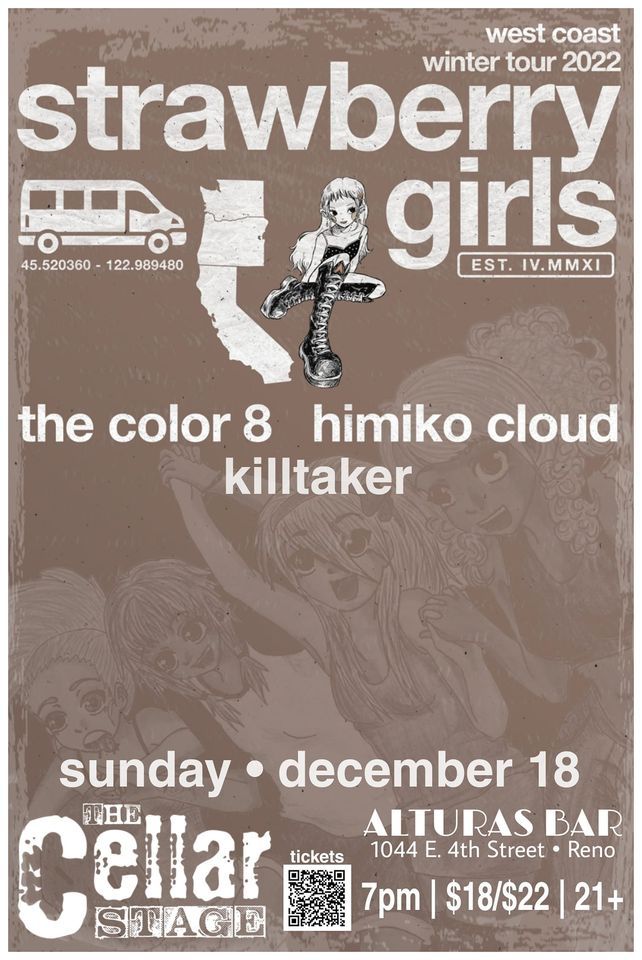 STRAWBERRY GIRLS with The Color 8, Himiko Cloud and Killtaker, Alturas ...