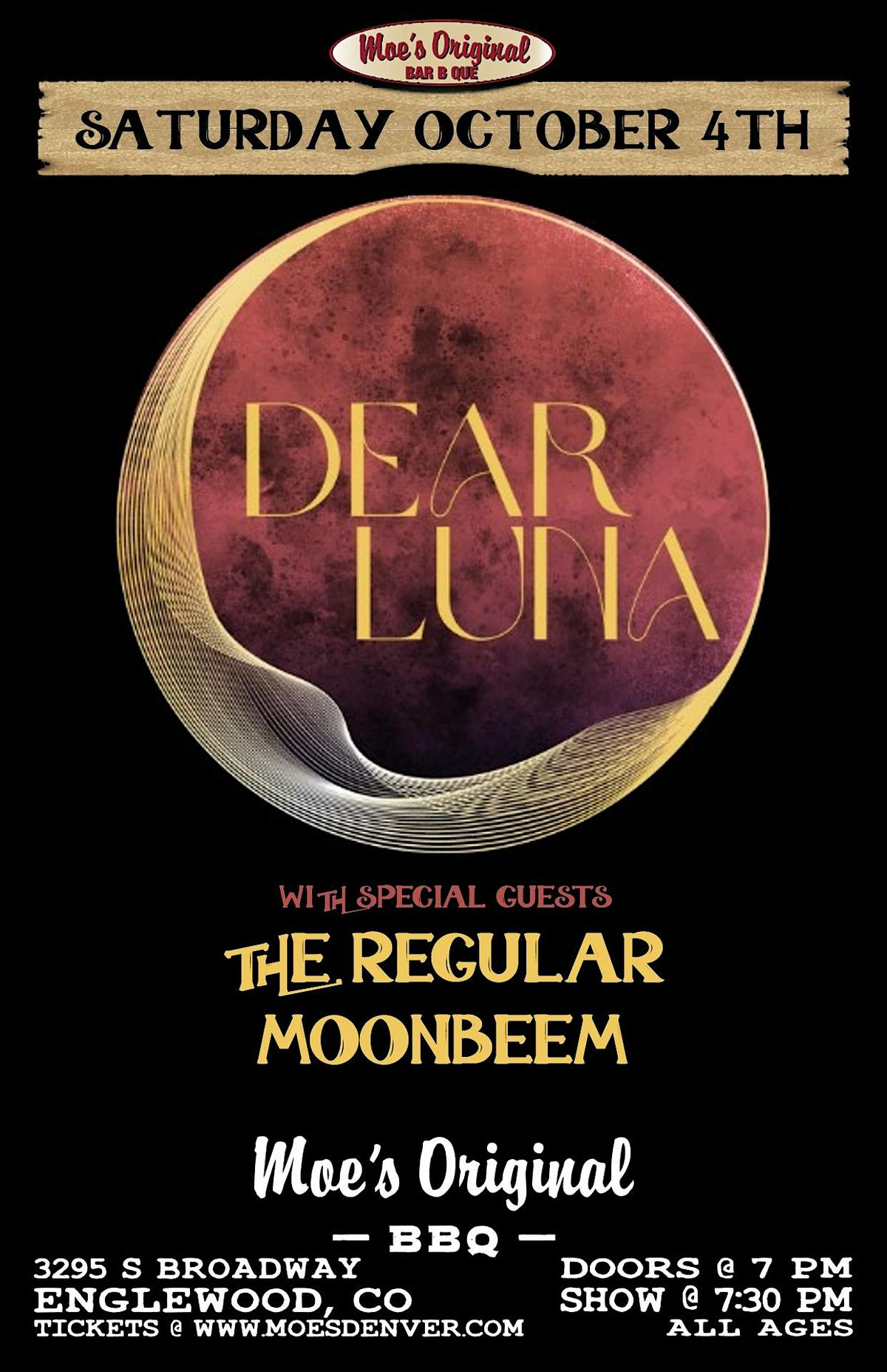 Dear Luna w\/ The Regular + MoonBeem