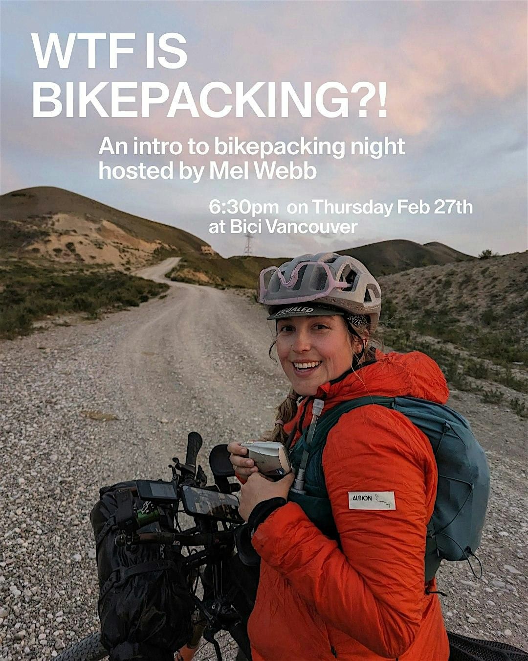 WTF Is Bikepacking? Hosted By Mel Webb