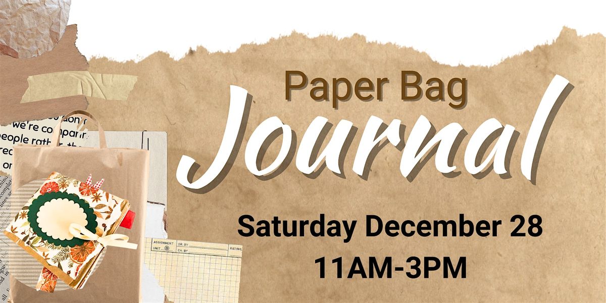 Paper Bag Journal Making