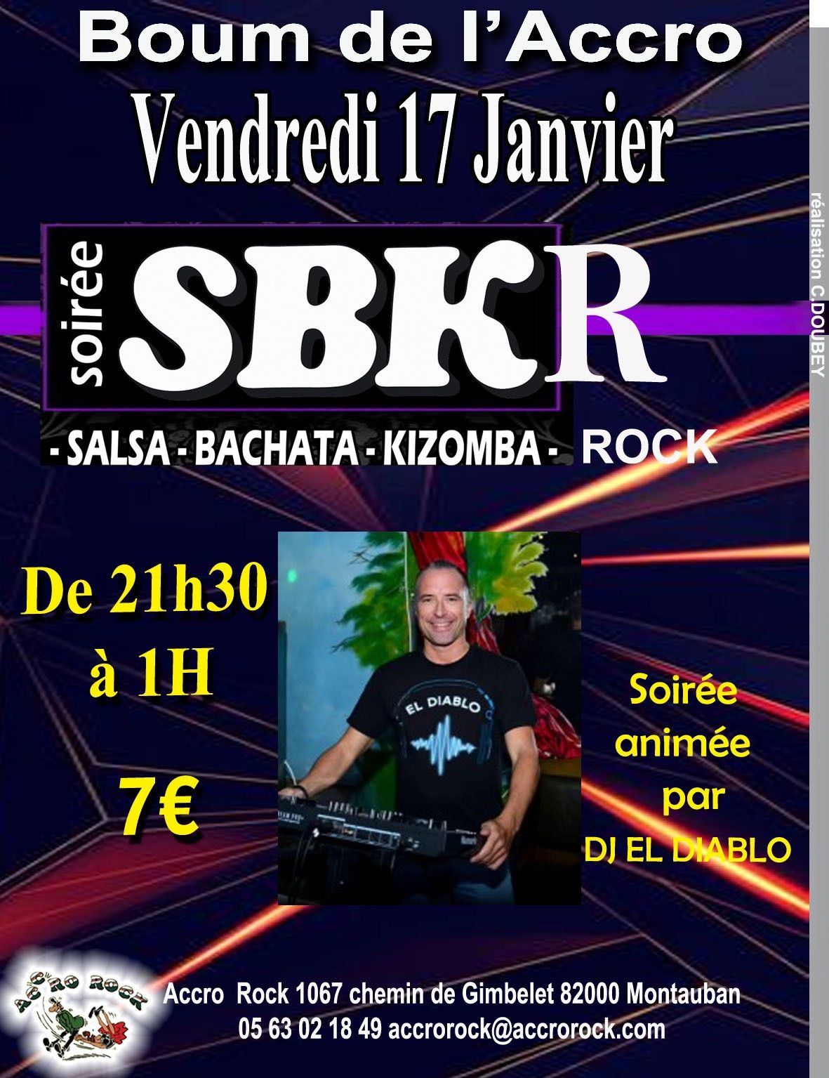 Soir\u00e9e S.B.K.R le Vendredi 17 Janvier 2025